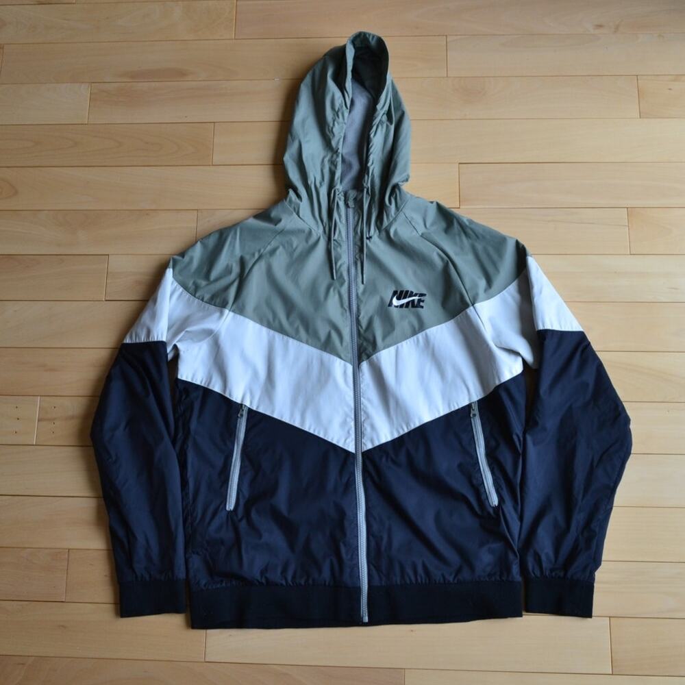 Nike Windbreaker Jacket Colorblock Size Large